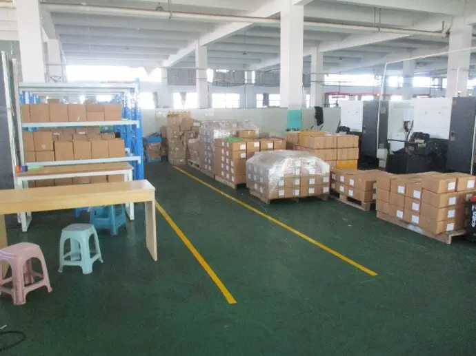 factory audit products lined up for inspection